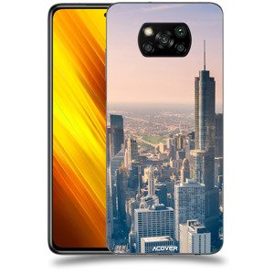 ACOVER Kryt na mobil Xiaomi Poco X3 s motivem Chicago