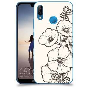 ACOVER Kryt na mobil Huawei P20 Lite s motivem Flower