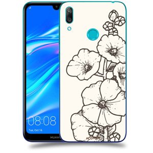 ACOVER Kryt na mobil Huawei Y7 2019 s motivem Flower