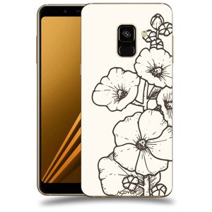 ACOVER Kryt na mobil Samsung Galaxy A8 2018 A530F s motivem Flower