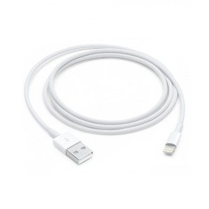 Kabel pro iPhone, iPad a iPod s konektory USB-A a Lightning o délce 1 m (retail pack) Balení: Bulk (baleno v sáčku)